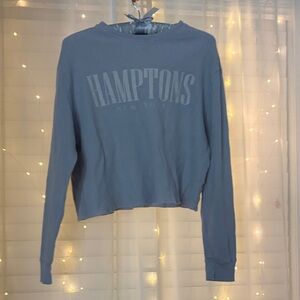 Harlow Blue Hamptons Sweatshirt
